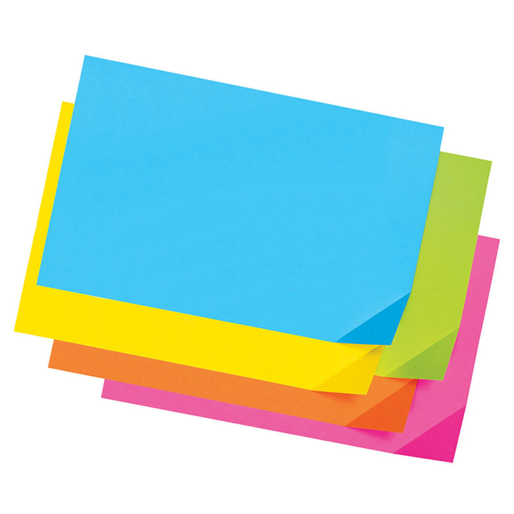 DIXON TICONDEROGA CO Pacon® Super Bright Assorted Tagboard, 5 Super Bright Assorted Colors, 12" x 18", 100 Sheets