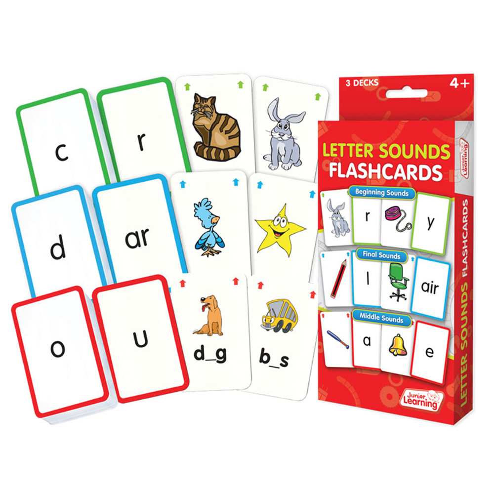 JUNIOR LEARNING Junior Learning® Letter Sound Flashcards