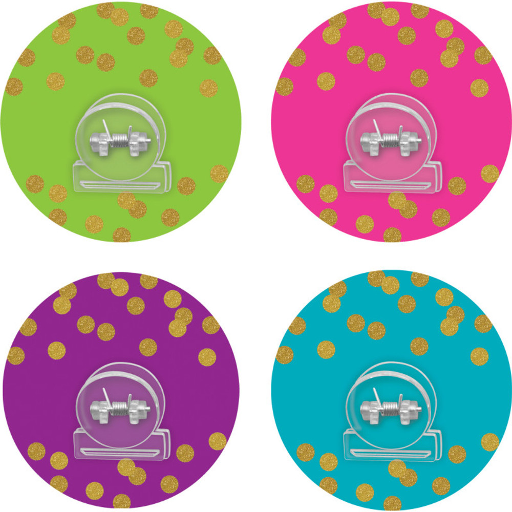 TEACHER CREATED RESOURCES Teacher Created Resources® Clingy Thingies® Clips, Confetti
