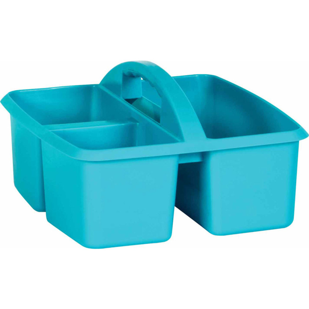 TEACHER CREATED RESOURCES Teacher Created Resources® Teal Plastic Storage Caddy