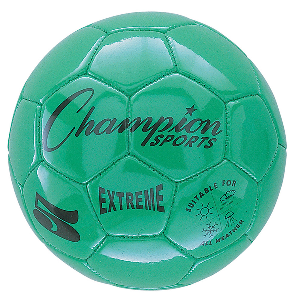 CHAMPION SPORTS Champion Sports Extreme Soccer Ball, Size 5, Green