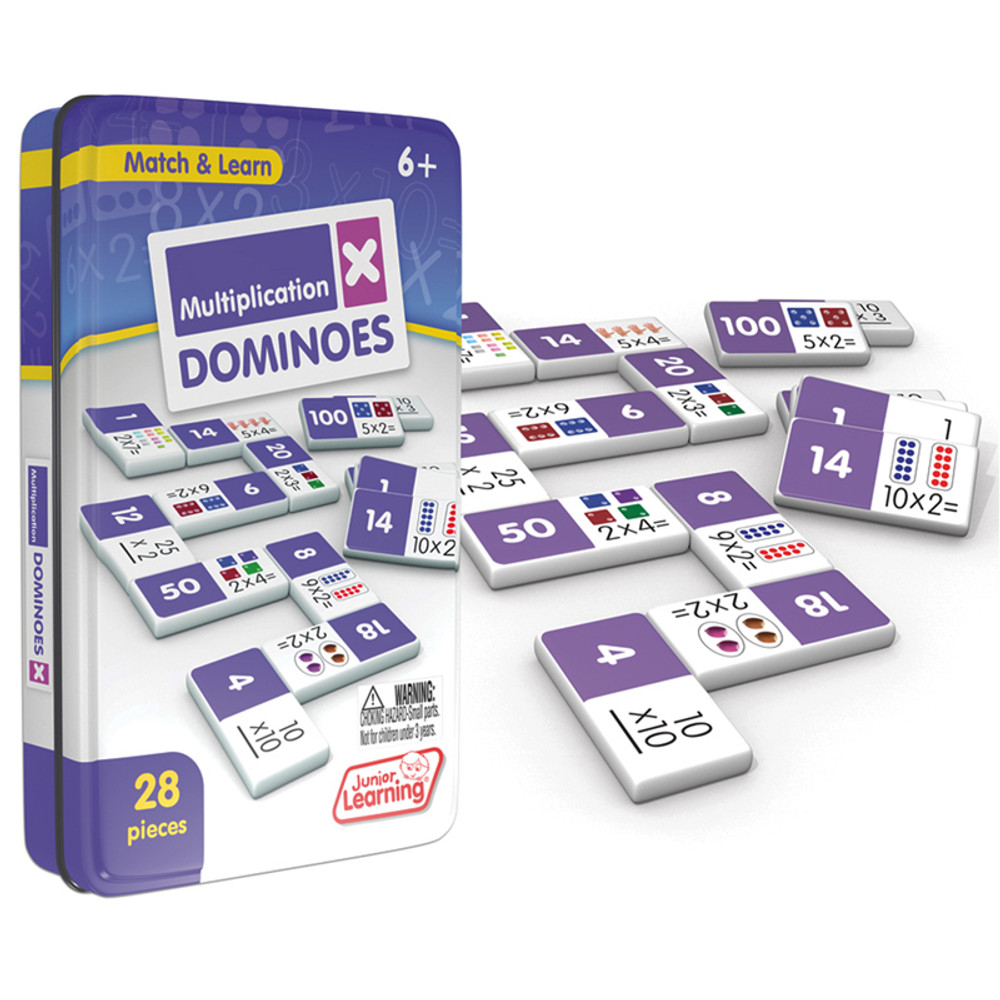 JUNIOR LEARNING Junior Learning® Multiplication Dominoes