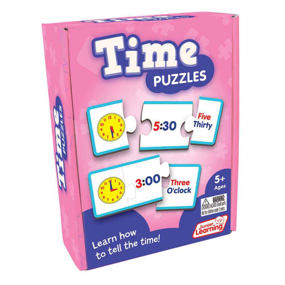 JUNIOR LEARNING Junior Learning® Time Puzzles