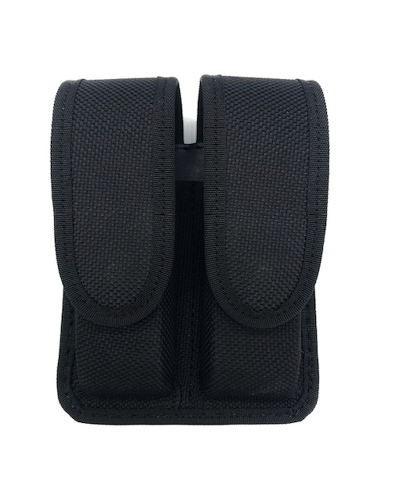 Perfect Fit MP1101-N-HS Nylon Closed Top Double Mag Pouch - Medium