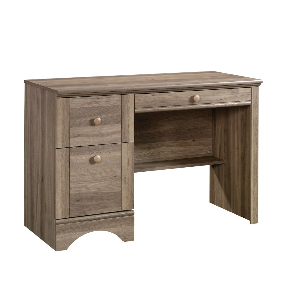 SAUDER WOODWORKING CO. 423005 Sauder Harbor View 44inW Computer Desk, Salt Oak