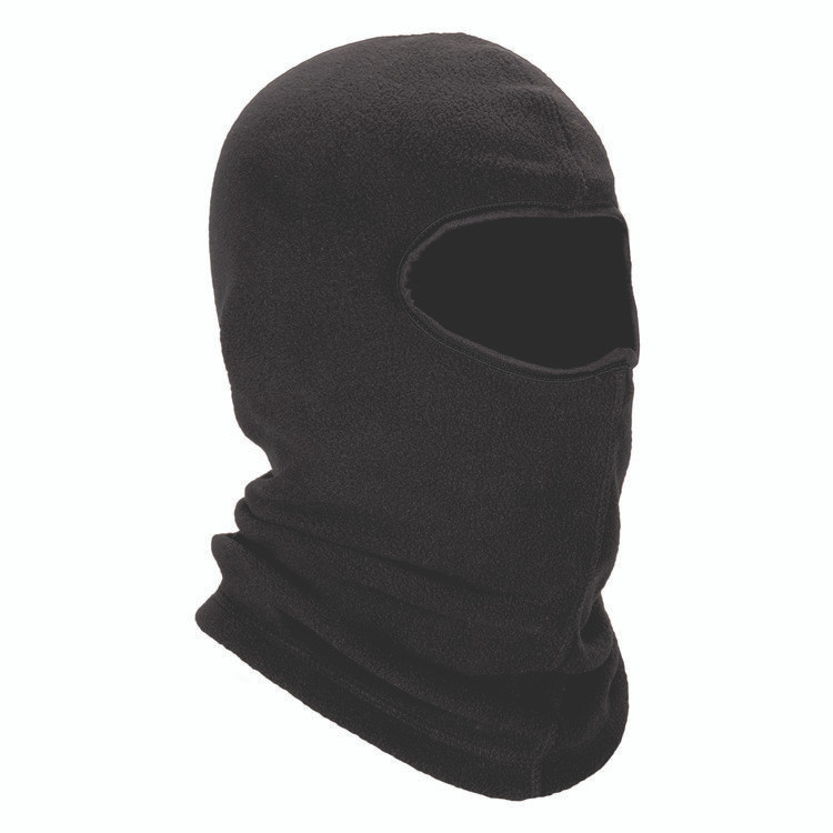 TENACIOUS HOLDINGS, INC. ergodyne® 16858 N-Ferno 6821-ECO Recycled Fleece Balaclava Face Mask, Polyester/Spandex, One Size Fits Most, Black