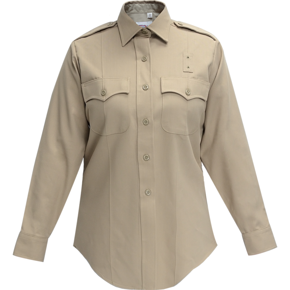Flying Cross 103W66 04 52 REG Deluxe Tropical Women's Long Sleeve Shirt w/ Com Ports