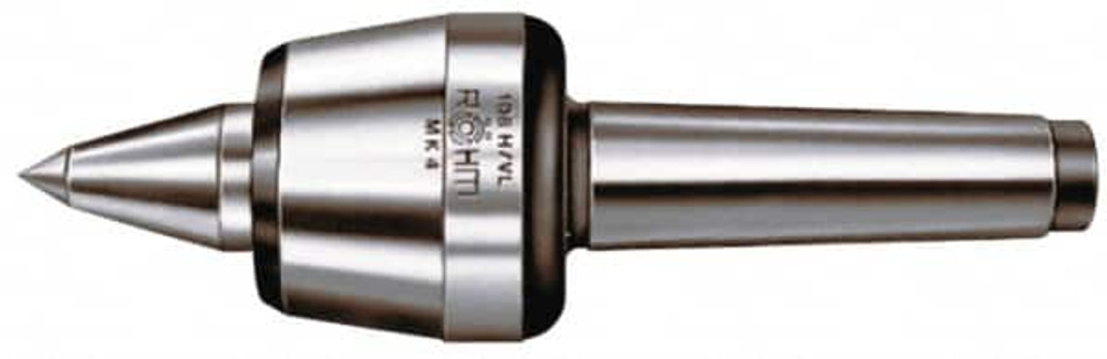 Rohm 58673 Live Center: Taper Shank, 3.217" Head Length