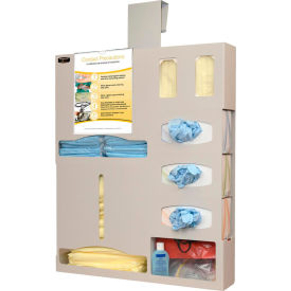 BOWMAN DISPENSERS LLC Bowman® Protective Wear Isolation Bundle 25.15""W x 40.41""H x 7.63""D Quartz Beige p/n BD615-0012