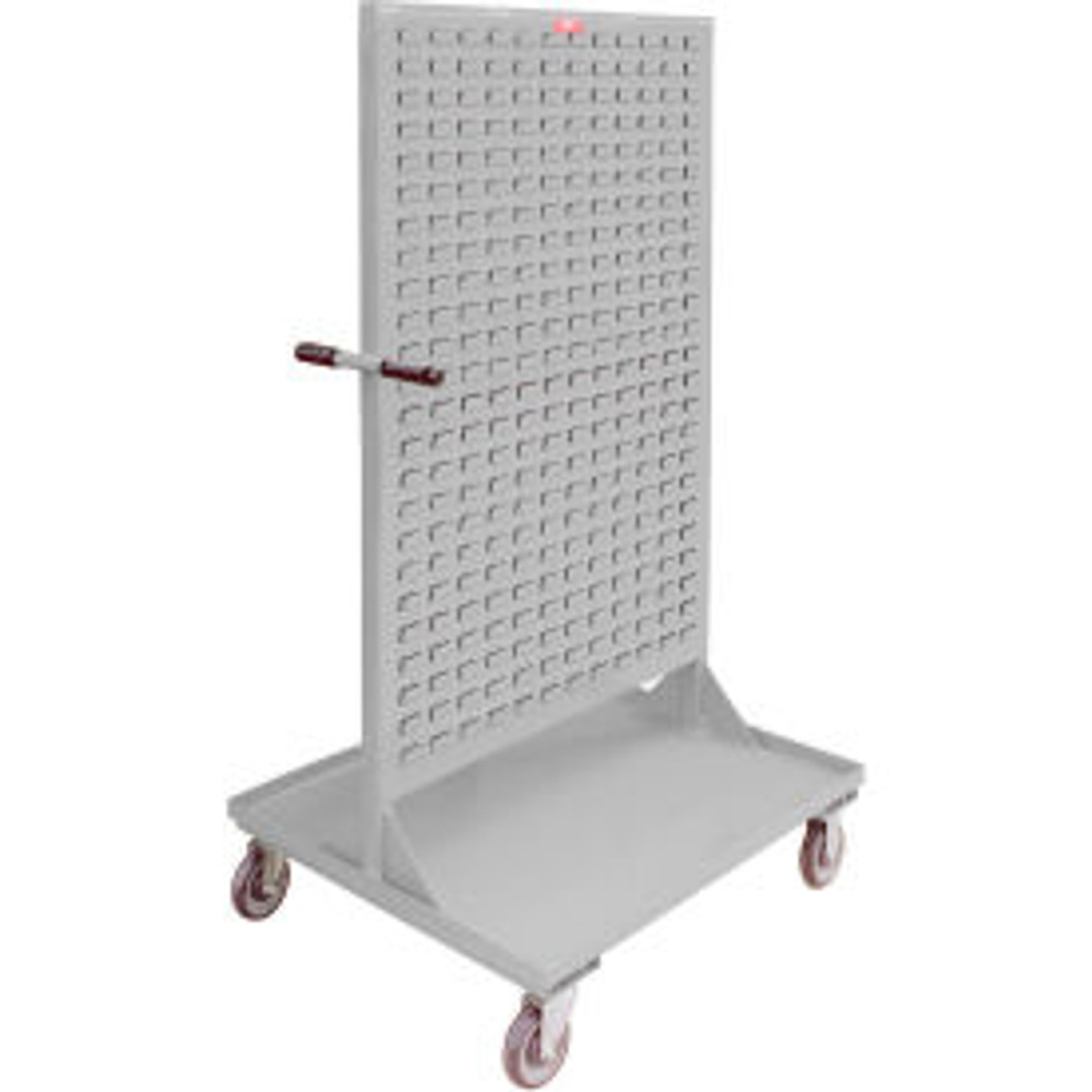 Jamco Products Inc. Steel Mobile Double Sided Bin Rack - All-Welded 36"" x 64"" 5"" Casters p/n RE336U500GPQQ
