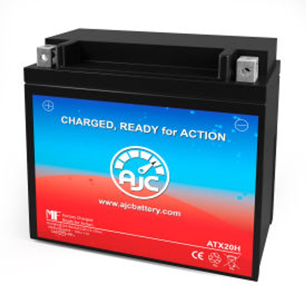 Battery Clerk LLC AJC® Fazer 430CC Personal Watercraft Replacement Battery 12V B p/n AJC-PS-ATX20H-521100