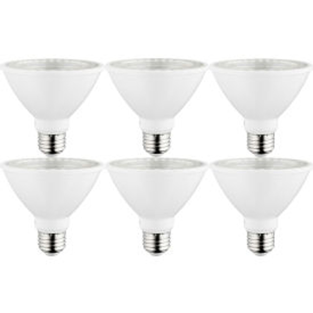 Sunshine Lighting Sunlite® LED PAR30S Flood Light Bulb E26 Base 9W 800 Lumens 4000K Cool White Pack of 6 p/n 40981-SU