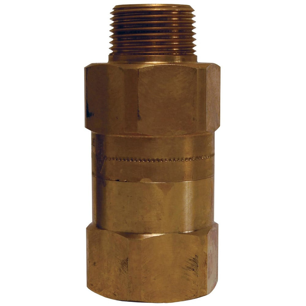 Dixon Valve & Coupling SCVM4 Air Hose Accessories; Accessory Type: Safety Check Valve ; For Use With: Air Hose ; For Use With: Air Compressors and Air Hose Assemblies ; Material: Brass ; Material: Brass