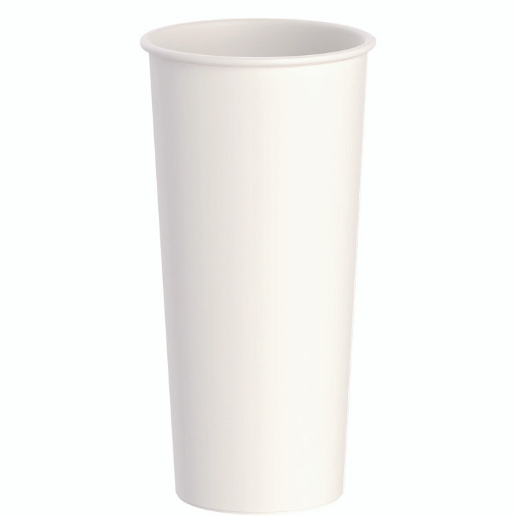 DART SOLO® DWTG24W Thermoguard Insulated Paper Hot Cups, 24 oz, White Sustainable Forest Design, 600/Carton
