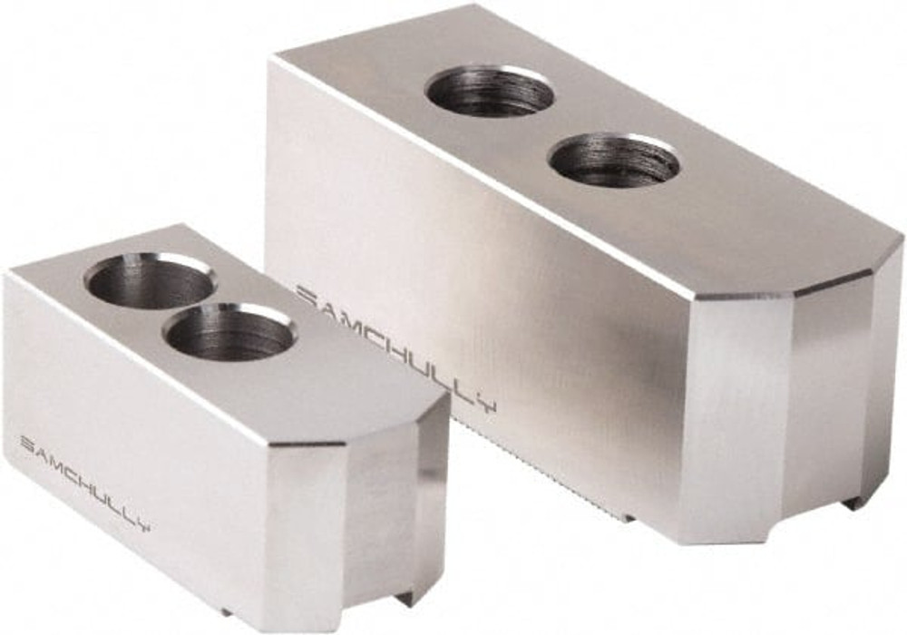 Samchully SB05B1 Soft Lathe Chuck Jaw: Serrated