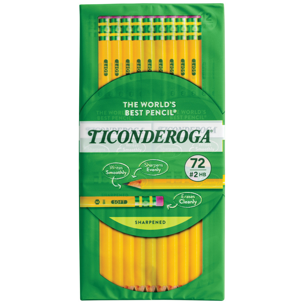 Whether you are packing up a backpack for class or need to stock your office, these #2 pencils offer smooth, comfortable writing. The graphite core formula makes note taking easy, and the latex-free eraser helps you correct mistakes.  Graphite core formula offers extra-smooth writing.  Satin smooth finish for comfort as you take down notes.  Constructed from premium wood.  Latex-free eraser helps eliminate mistakes.