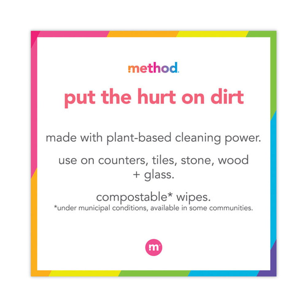 METHOD PRODUCTS INC. 01468EA All Surface Cleaner, Grapefruit Scent, 68 oz Plastic Bottle