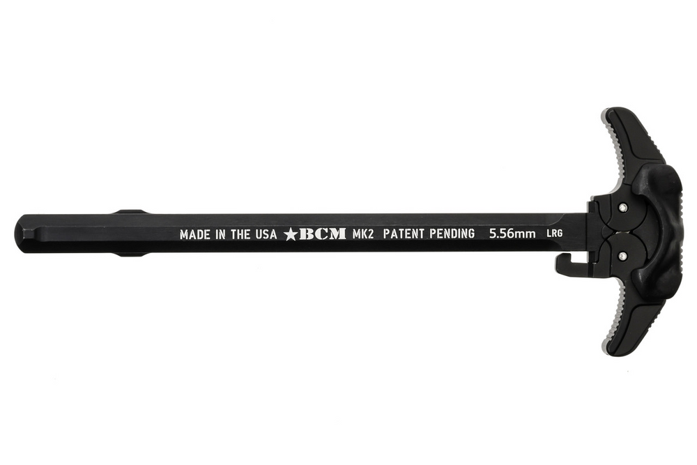 Bravo Company USA BCM-GFH-MK2-LRG-AMBI Ambidextrous MK2 Charging Handle - (5.56mm/.223)