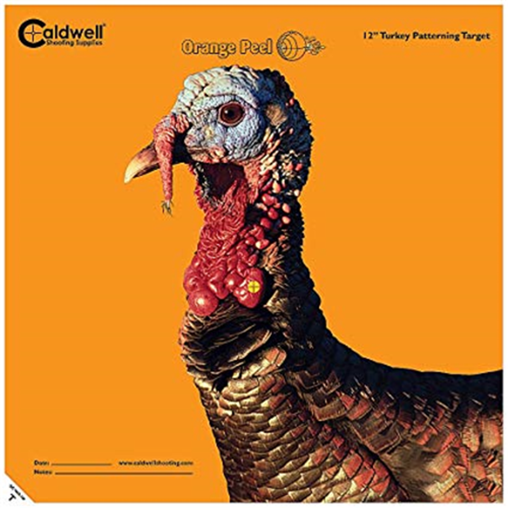 Caldwell 586485 Orange Peel Turkey Target: 12 in 5 sheets