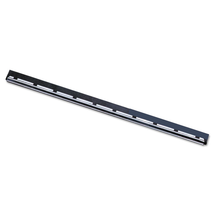 UNGER NE30 Stainless Steel "S" Channel with Soft Rubber, 12" Wide Blade