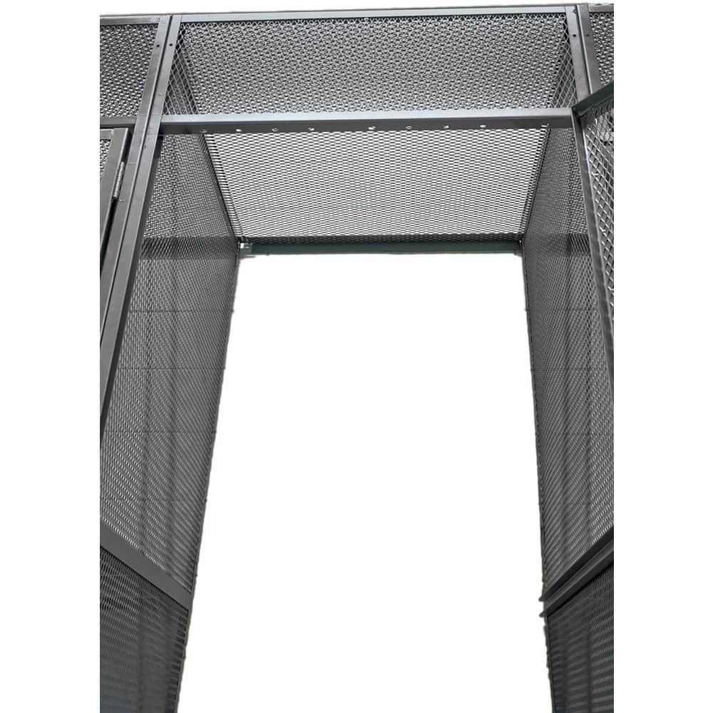 Hallowell 4803660HG Locker Accessories; Accessory Type: Optional Top Panel ; For Use With: Hallowell BSL Lockers 36"W x 60"D ; Material: Steel ; Color: Dark Gray ; Overall Depth: 60in ; Overall Width: 36in