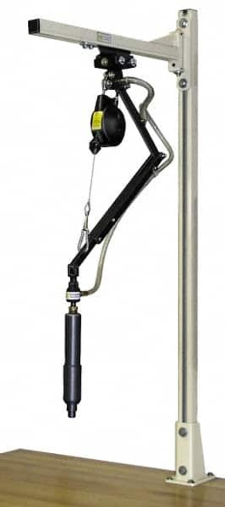 Hubbell Workplace Solutions WS30-RA-5 0.9 to 2.3 kg Holding Capacity, 2 to 5 Lbs. Holding Capacity, Torque Arm with Swing Jib