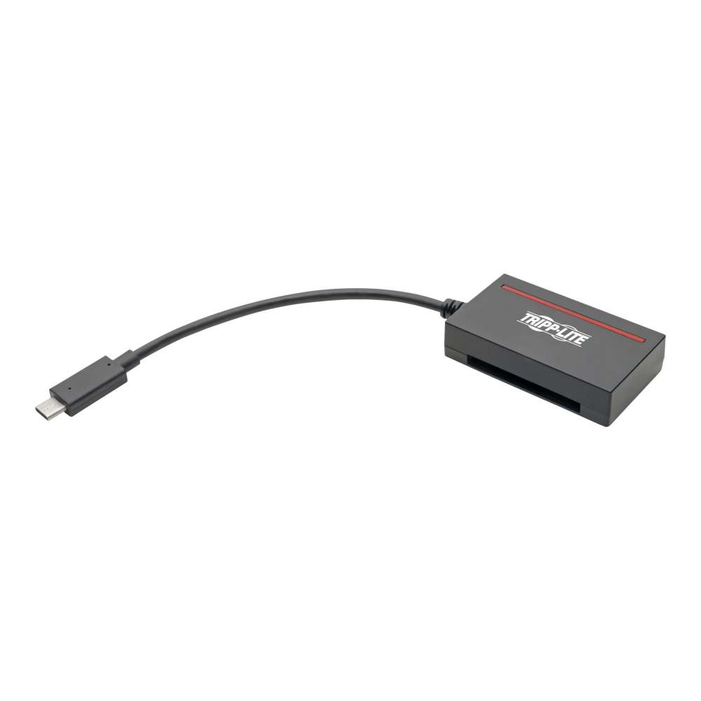 TRIPP LITE U438-CF-SATA-5G  USB-C CFast 2.0 Card Reader USB 3.1 Gen 1 SATA III Adapter - Storage controller - 2.5in - SATA 6Gb/s - USB 3.1 (Gen 1) - black