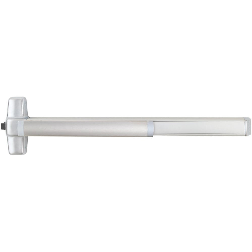 Von Duprin QEL98EO 3 US28 Push Bars; Material: Metal ; Locking Type: Exit Device Only ; Finish/Coating: Satin Aluminum; Clear Anodized ; Maximum Door Width: 3ft ; Minimum Door Width: 2.33ft ; Grade: 1