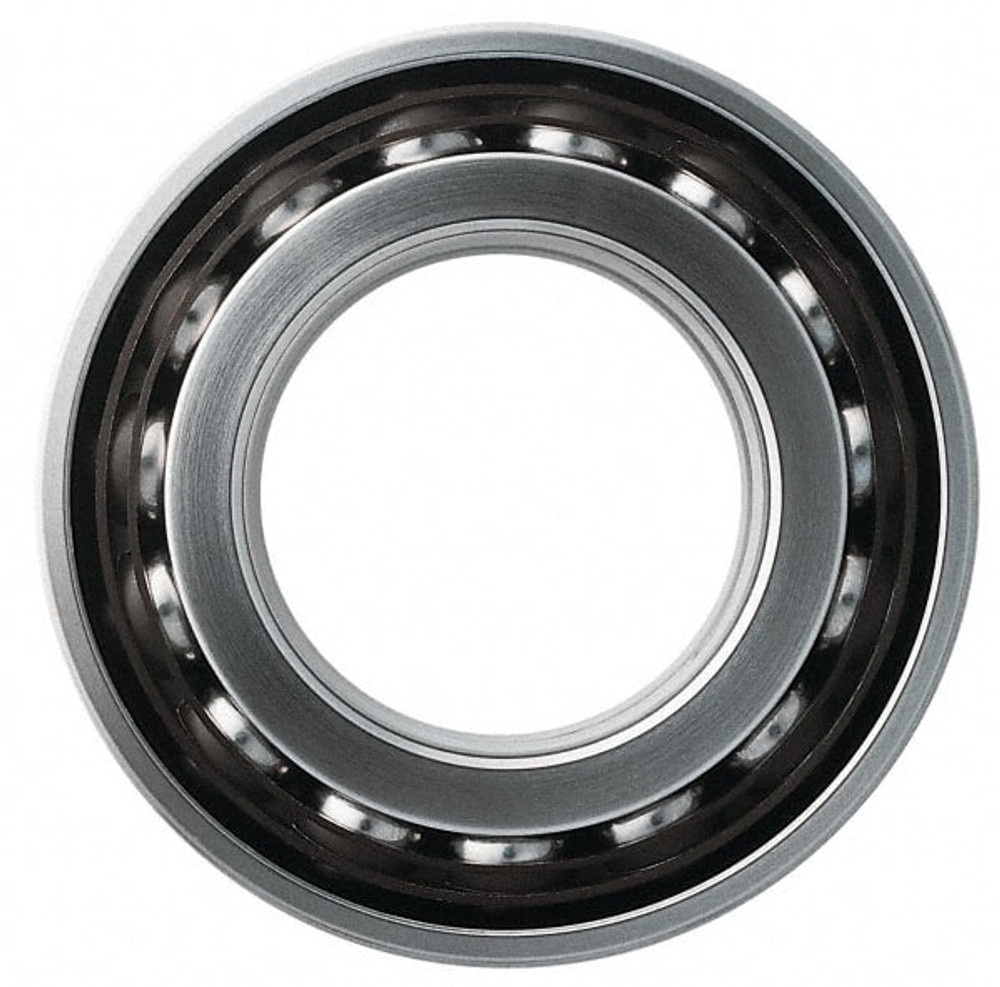 SKF 3318 A Angular Contact Ball Bearing: 90 mm Bore Dia, 190 mm OD, 73 mm OAW, Without Flange