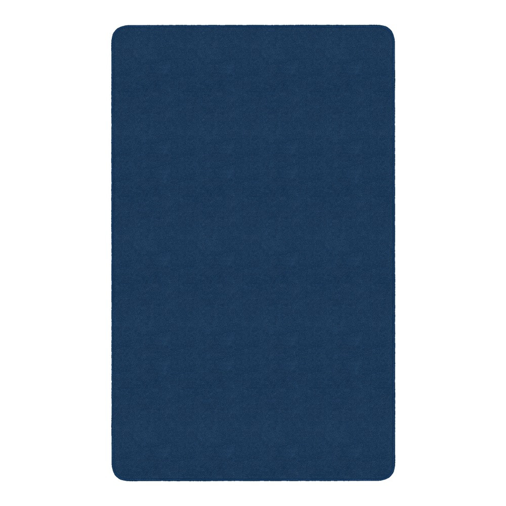 Add this colorful rug to your space to protect your flooring. Great for high-traffic areas, the serged edges and double-stitched nylon fabric provide durability.  Double-stitched nylon is strong and long lasting.  Serged edges stand up to daily use.  Backed by the manufacturers lifetime warranty on abrasive wear.  This product is heavy and/or oversized and may need more than one person to handle.