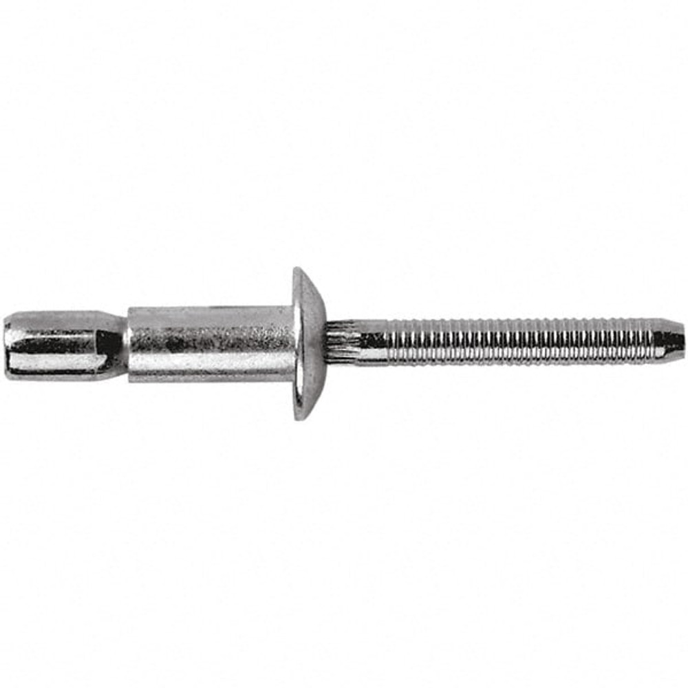 STANLEY Engineered Fastening POPSSPI-E08-10 Structural with Locking Stem Blind Rivet: Size 8, Dome Head, Steel Body, Steel Mandrel