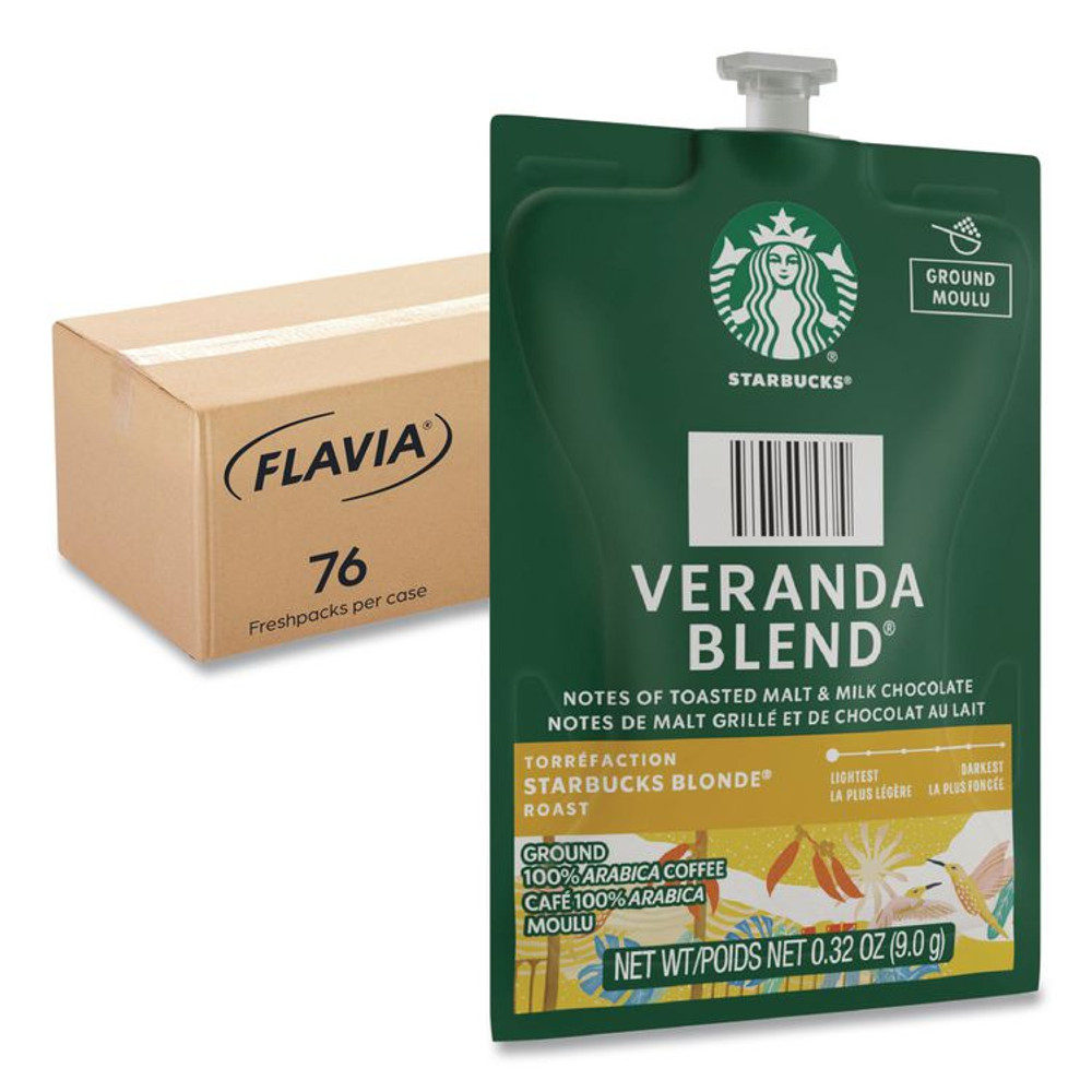 LAVAZZA FLAVIA® 48102 Starbucks Veranda Blend Coffee Freshpack, 76/Carton