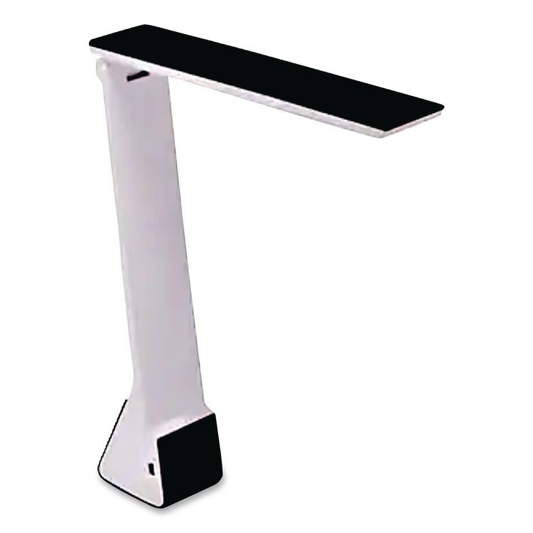 STANLEY BOSTITCH KTVLED1810BK Konnect Rechargeable Folding LED Desk Lamp, 2.52w x 2.13d x 11.02h, Gray/Black