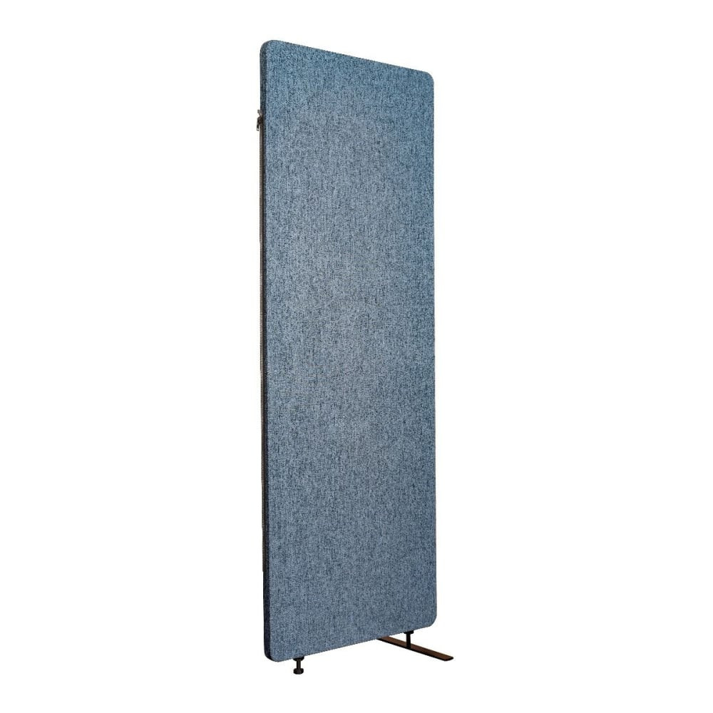 H. WILSON/ LUXOR FURNITURE Luxor RCLM2466ZPB  RECLAIM Acoustic Privacy Expansion Panel, 66inH x 24inW, Pacific Blue