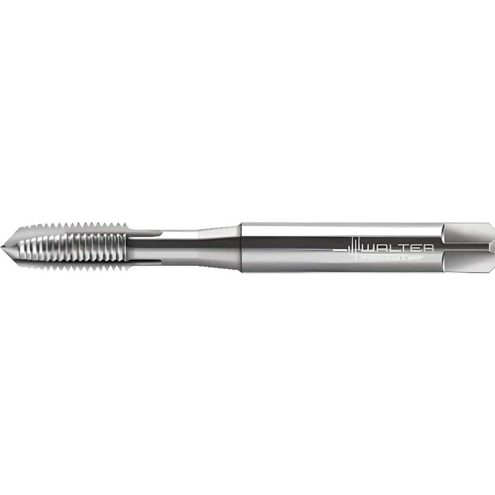 Walter-Prototyp 6149079 Spiral Point Tap: M5x0.8 Metric, 2 Flutes, Plug Chamfer, 4H Class of Fit, High-Speed Steel-E, Bright/Uncoated