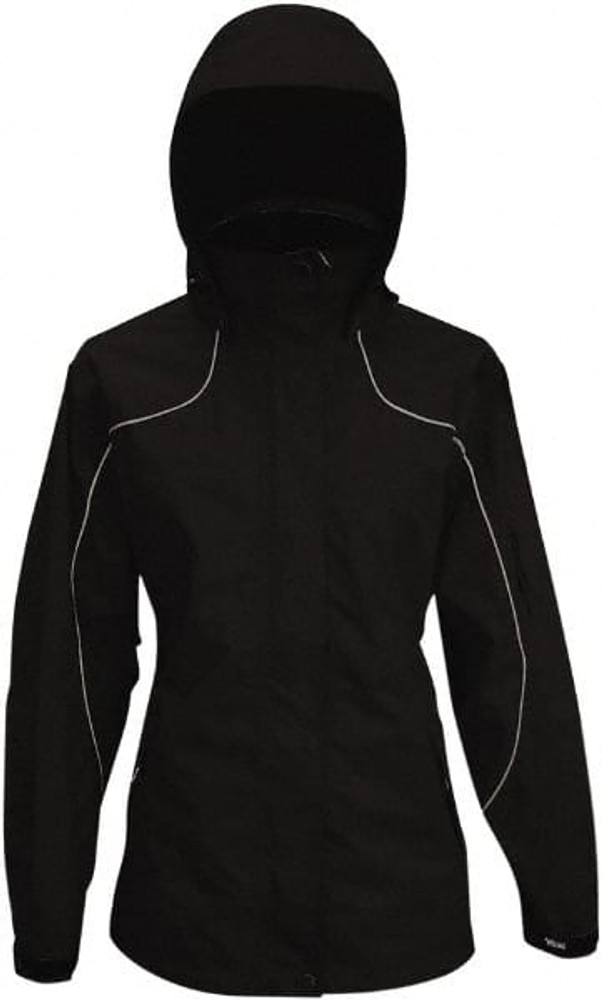 Viking 880BK-S Rain Jacket: Size Small, Black, Polyester