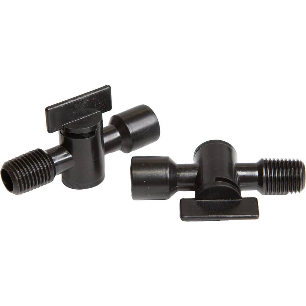Cedarberg 8525-348 Coolant Hose Valves; Hose Inside Diameter (Inch): 1/4 ; System Size: 0.25in ; Connection Type: Male x Female ; Body Material: POM ; Thread Size: 1/4in ; Number Of Pieces: 10