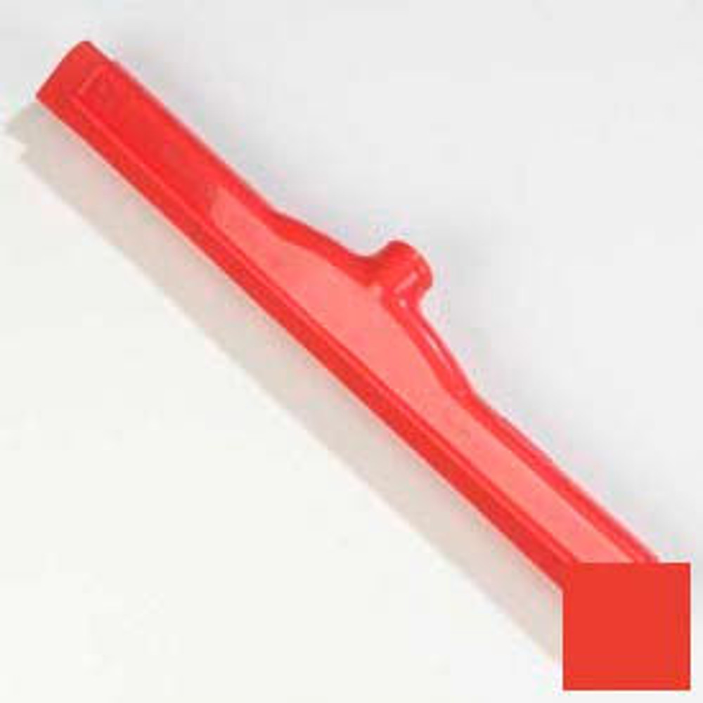 Carlisle Sanitary Maintenance Spectrum® Plastic Hygienic Squeegee 18"" - Red - 4156705 p/n 4156705