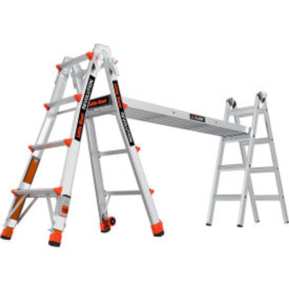 Little Giant Ladders Little Giant Revolution 2.0 Articulated Extendable Ladder w/ Ratchet Leveler 4' Type IA 300 lb Cap p/n 13117-801