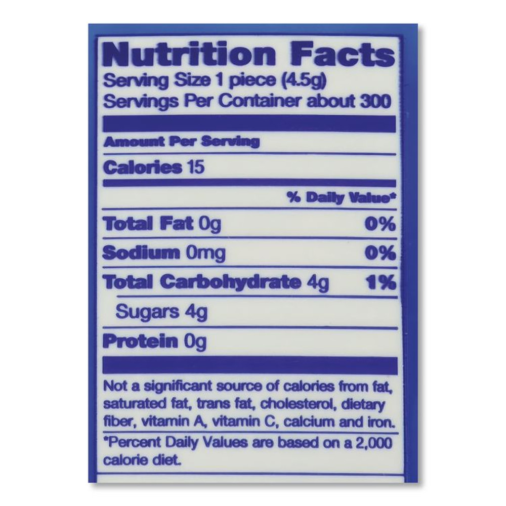 TOOTSIE ROLL INDUSTRIES Dubble Bubble 16403 Bubble Gum, Original Pink, 300/Tub