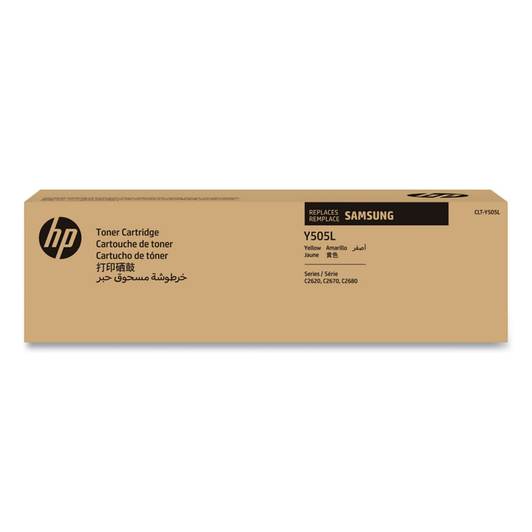 HP INC SU514A SU514A (CLT-Y505L) Toner, 3,500 Page-Yield, Yellow