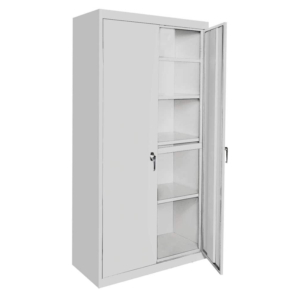 Steel Cabinets USA AAH-36RBMAG3HGR Storage Cabinets; Cabinet Type: Magnum Series; Adjustable Shelf; Lockable Storage ; Cabinet Material: Steel ; Width (Inch): 36in ; Depth (Inch): 24in ; Cabinet Door Style: Lockable ; Height (Inch): 72in