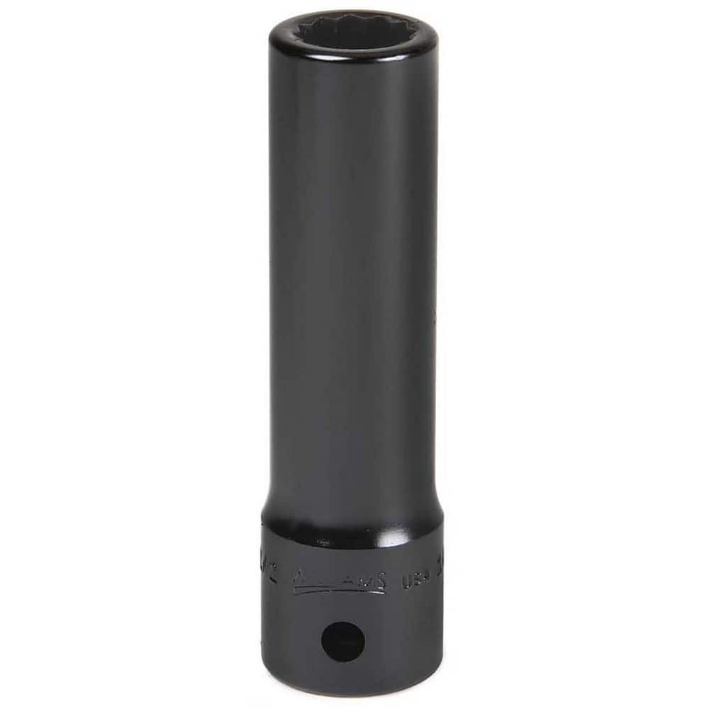 Williams JHW14M-1233 Impact Sockets; Socket Size (mm): 33.00 ; Number Of Points: 12 ; Drive Style: Square ; Overall Length (Inch): 3-1/2in ; Insulated: No ; Non-sparking: No