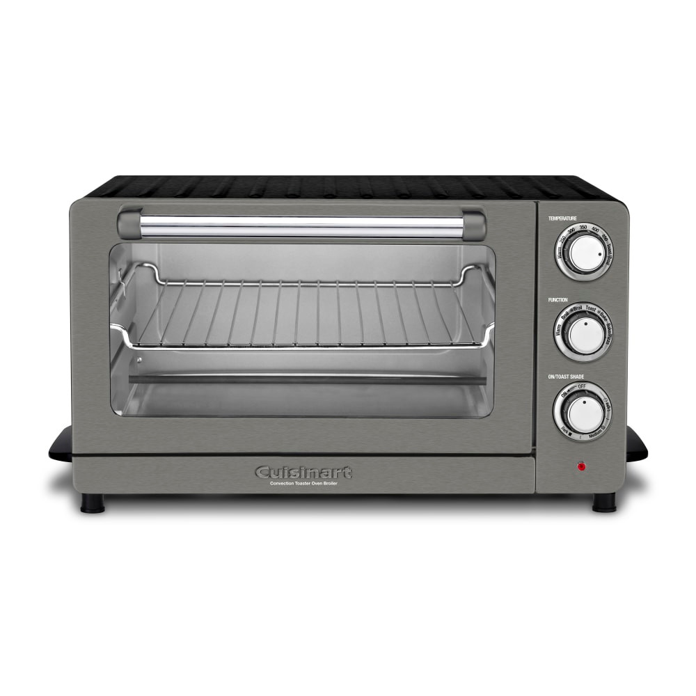 CONAIR CORPORATION Cuisinart TOB-60N1BKS2  Deluxe Convection Toaster Oven With Broiler, Black