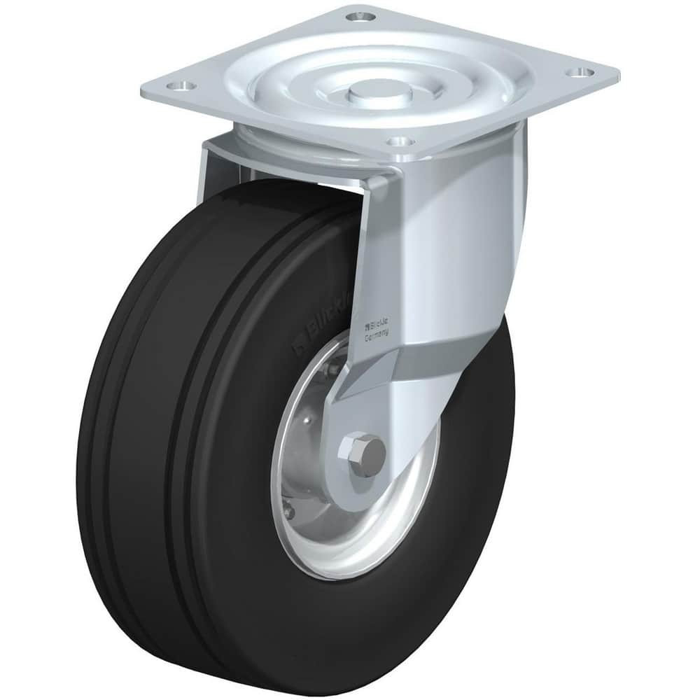 Blickle 932157 Top Plate Casters; Mount Type: Plate ; Number of Wheels: 1.000 ; Wheel Diameter (Inch): 8 ; Wheel Material: Polyurethane ; Wheel Width (Inch): 2 ; Wheel Color: Blue