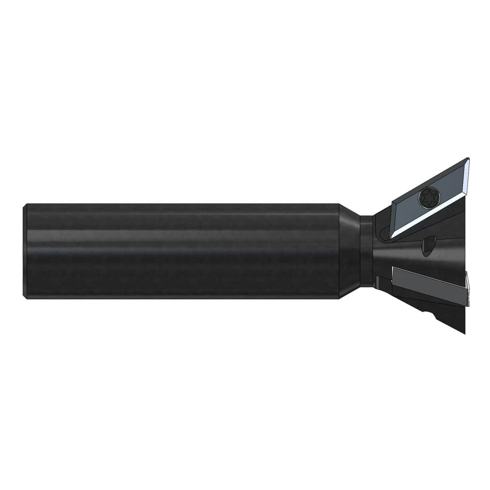 A.B. Tools DXL30-1.312 Indexable Dovetail Cutters; Included Angle: 30.00 ; Cutting Diameter: 1.3125 in ; Maximum Depth Of Cut: 0.6400in ; Shank Type: Cylindrical ; Shank Diameter: 0.7500 ; Compatible Insert Style: Di60L