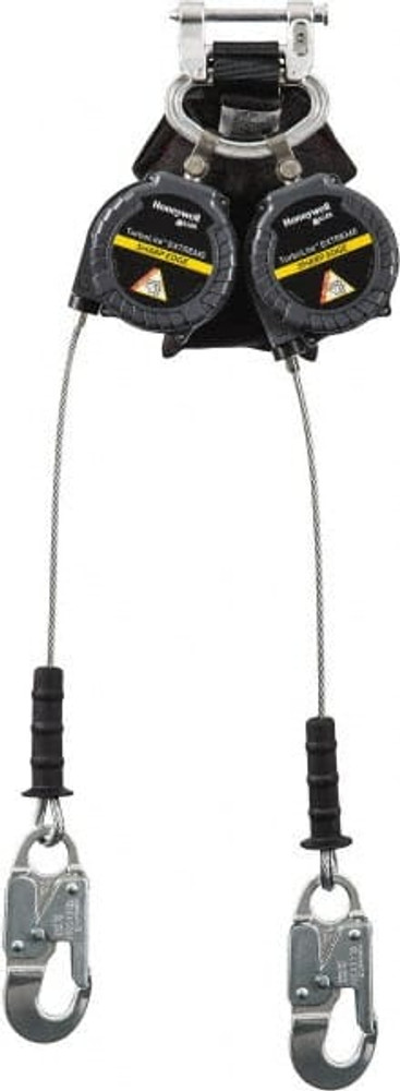 Miller MFLEC2-11/6FT Self-Retracting Fall Limiter: 420 lb, 6' Line