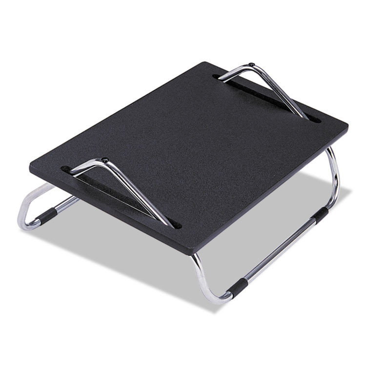 SAFCO PRODUCTS 2106 Ergo-Comfort Adjustable Footrest, 18.5w x 11.5d x 8h, Black