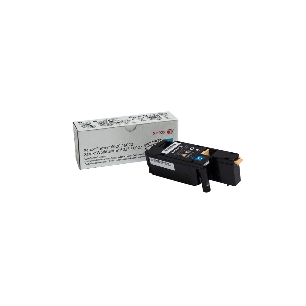 XEROX CORPORATION Xerox 106R02756  6022/6027 Cyan Toner Cartridge, 106R02756