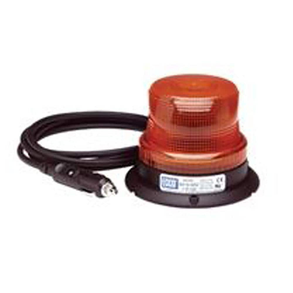 Ecco 6465A-MG Strobe Light: Amber, Magnetic Mount, 12 to 80V